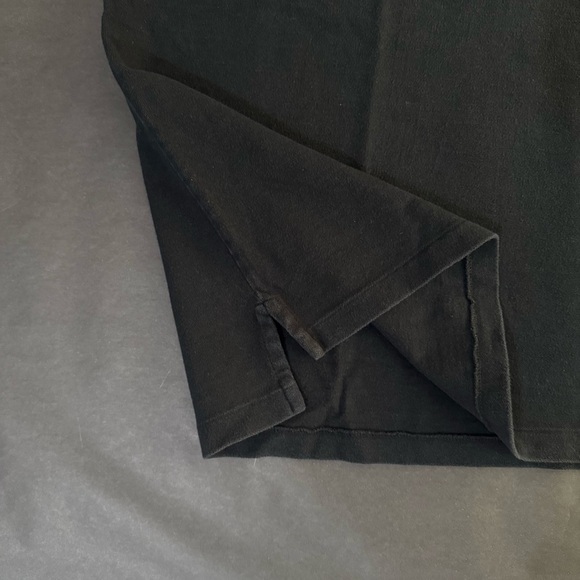 The Iconic Mesh Polo Shirt Black Big & Tall 3XB 3TG - Picture 8 of 10